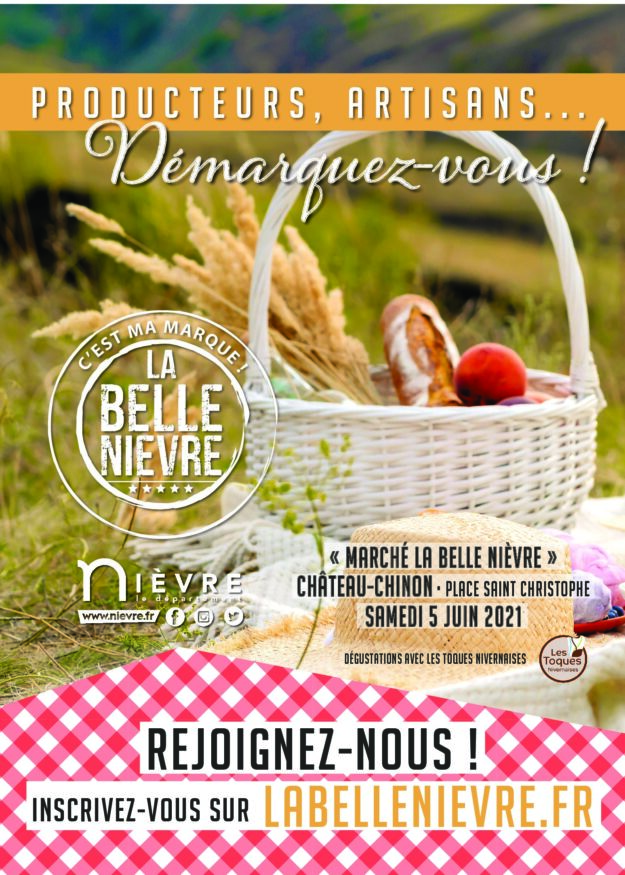 Affiche la belle Nièvre CHATEAU CHINON-1